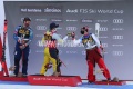 SKIING - FIS SKI WORLD CUP, DH MenVal Gardena, Trentino Alto Adige, Italy2020-12-19 - SaturdayImage shows: Podium