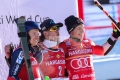 2022-2023 AUDI FIS ALPINE WORLD SKI WORLD CUPGS MENLa Villa, Alta Badia, Italy2022-12-18 - SundayImage shows Podium ODERMATT Marco (SUI) 3rd CLASSIFIED - KRISTOFFERSEN Henrik (NOR) SECOND CLASSIFIED - BRAATHEN Lucas (NOR) FIRST CLASSIFIED