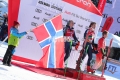 2022-2023 AUDI FIS ALPINE WORLD SKI WORLD CUPGS MENLa Villa, Alta Badia, Italy2022-12-18 - SundayImage shows Podium ODERMATT Marco (SUI) 3rd CLASSIFIED - KRISTOFFERSEN Henrik (NOR) SECOND CLASSIFIED - BRAATHEN Lucas (NOR) FIRST CLASSIFIED