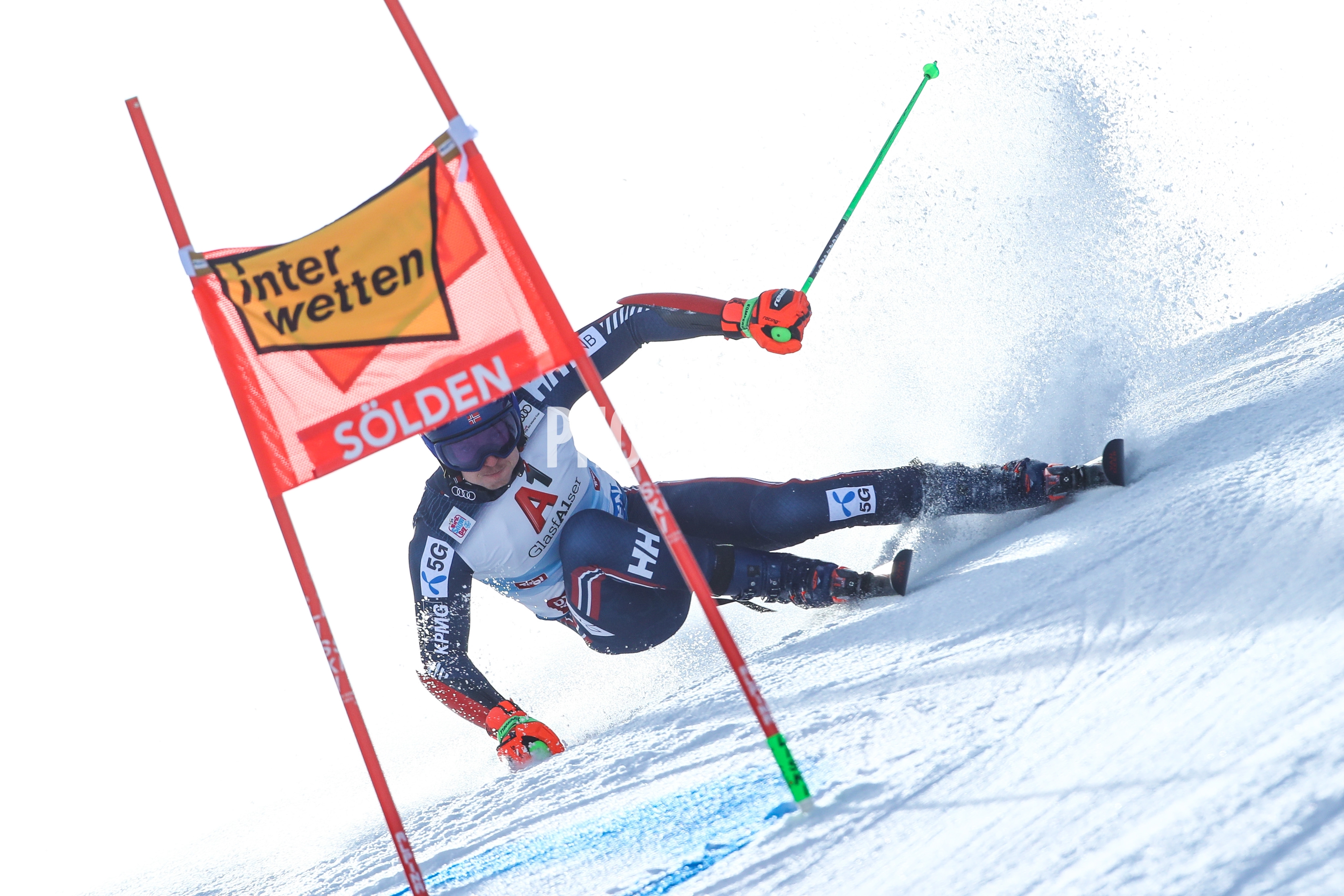 ALPINE SKIING - FIS WC 2022-2023GIANT SLALOM MENSOELDEN, AUSTRIA, TIROL AUSTRIA2022-10-23 - SundayImage shows KRISTOFFERSEN Henrik (NOR) 3rd CLASSIFIED
