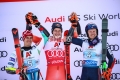 ALPINE SKIING - FIS WC 2022-2023GIANT SLALOM MENSOELDEN, AUSTRIA, TIROL AUSTRIA2022-10-23 - SundayImage shows  PODIUMODERMATT Marco (SUI) FIRST CLASSIFIED , KRANJEC Zan (SLO) SECOND CLASSIFIEDKRISTOFFERSEN Henrik (NOR) 3rd CLASSIFIED