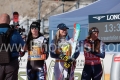 ALPINE SKIING - FIS WC 2023-2024Women's World Cup DHCortina D'Ampezzo, Veneto, Italy2024-01-27 - SaturdayImage shows: WILES Jacqueline (USA) SECOND CLASSIFIED - MOWINCKEL Ragnhild (NOR) FIRST CLASSIFIED - GOGGIA Sofia (ITA) 3rd CLASSIFIED