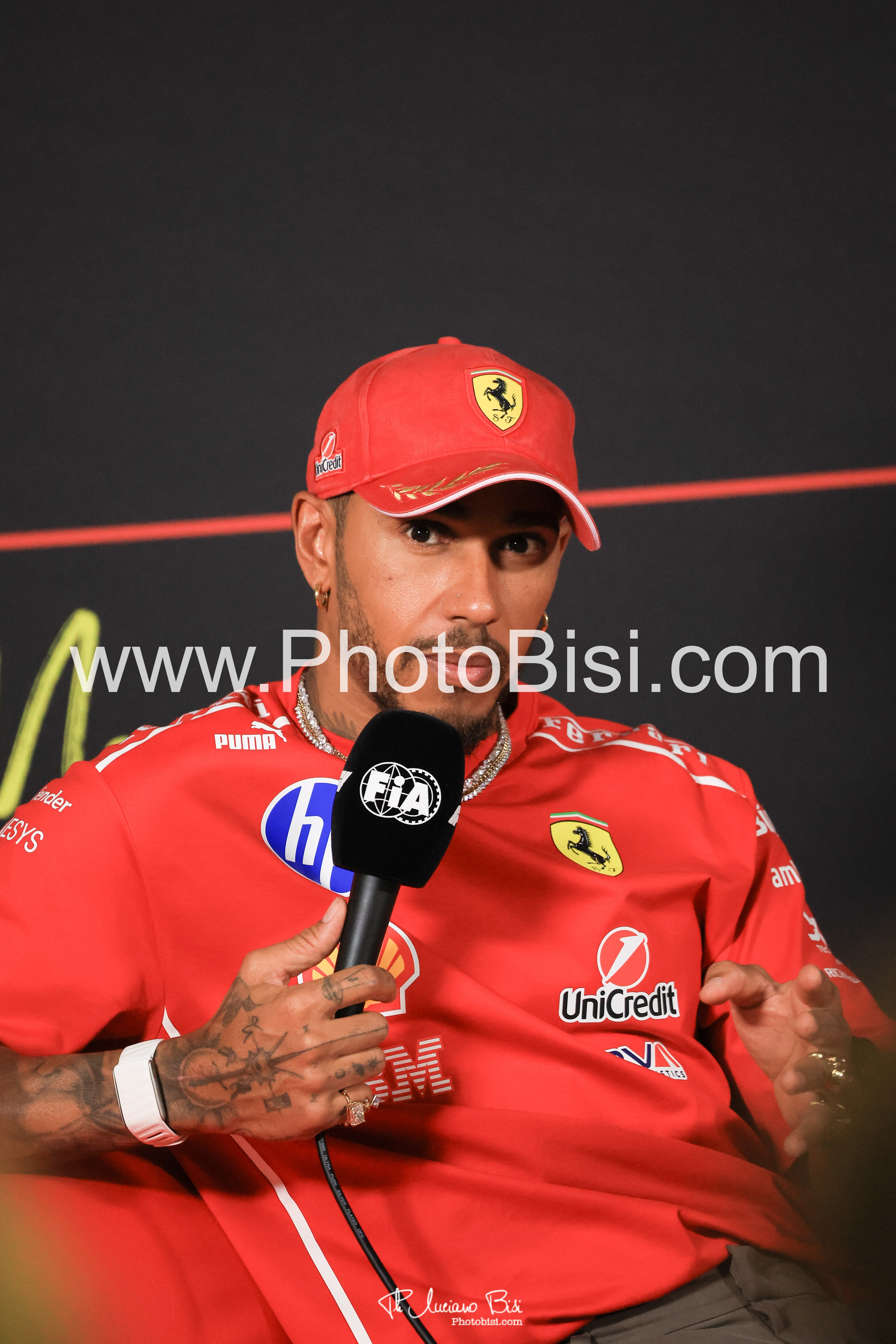 F1 Grand Prix of Italy at Autodromo Nazionale Monza on September 3, 2026 in Monza - Press Conference44 Lewis Hamilton (GBR) - Scuderia Ferrari HP