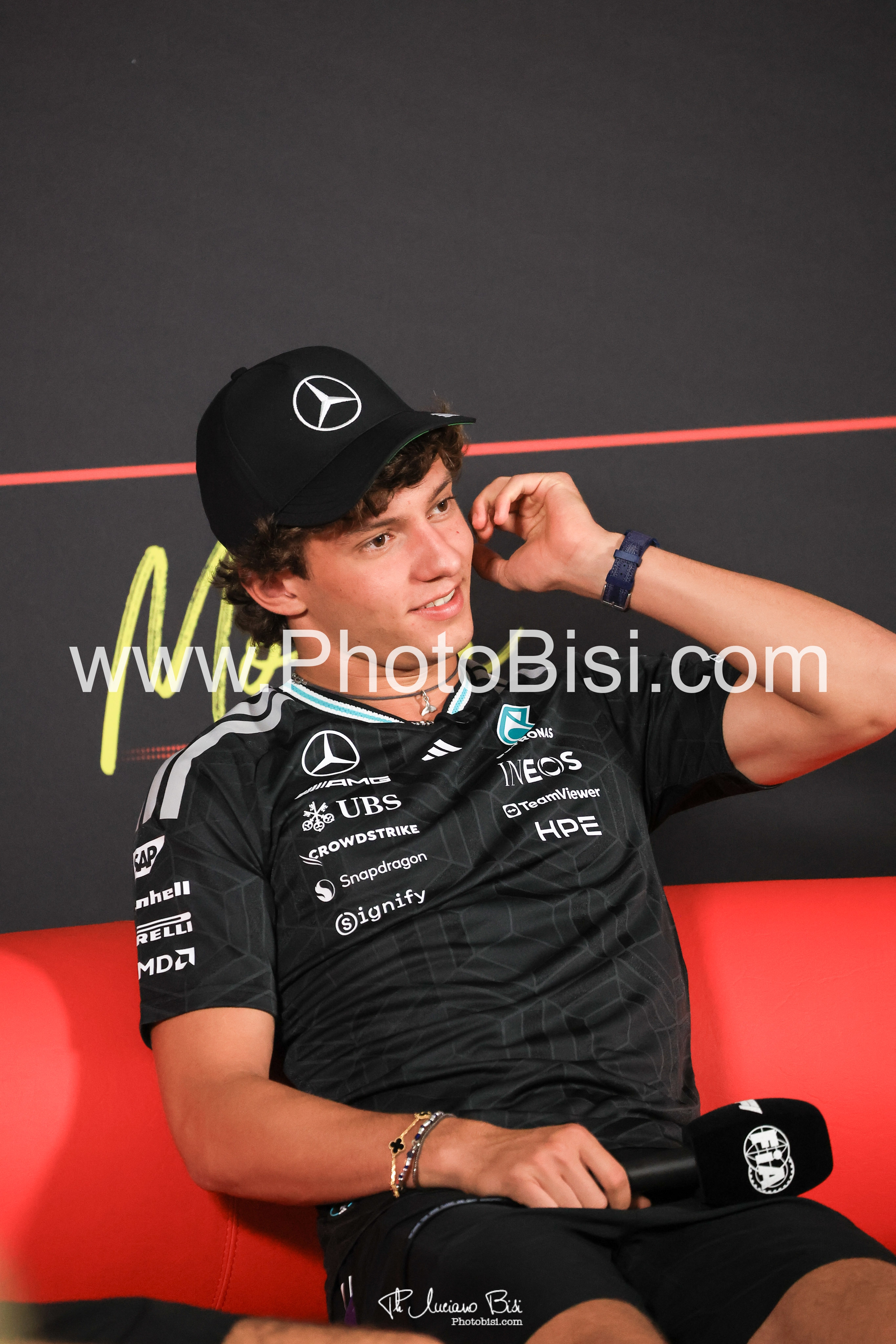 F1 Grand Prix of Italy at Autodromo Nazionale Monza on September 3, 2026 in Monza - Press Conference12 Andrea Kimi Antonelli (ITA) - Mercedes-AMG PETRONAS Formula One Team