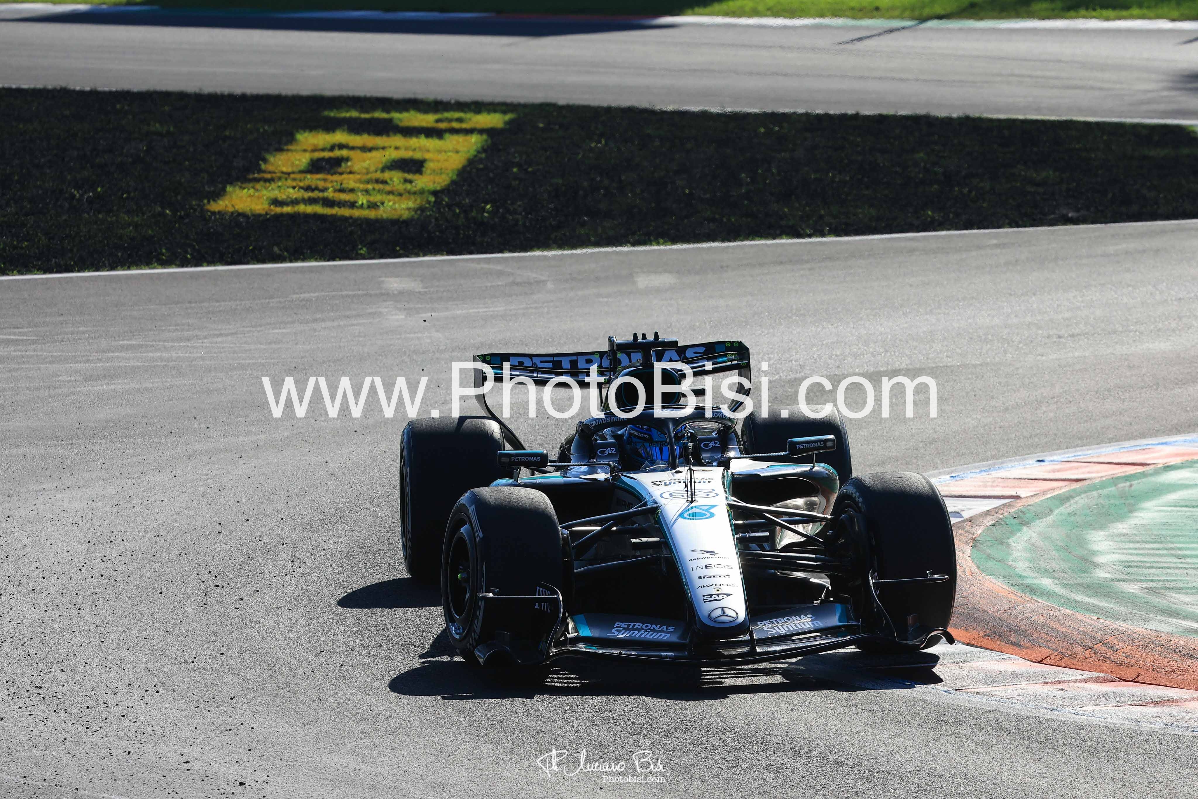 F1 Grand Prix of Italy at Autodromo Nazionale Monza on September 4, 2026 in Monza - Practice Session 2
63 George Russell (GBR) - Mercedes-AMG PETRONAS Formula One Team