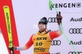 2023 FIS ALPINE WORLD CUP SKI , SG MENWengen, Swiss, SUI2023-01-13 - FridayImage shows ROGENTIN Stefan (SUI) SECOND CLASSIFIED
