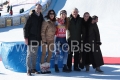 ALPINE SKIING - FIS WC 2023-2024Women's World Cup DHCortina D'Ampezzo, Veneto, Italy2024-01-27 - SaturdayImage shows: Andrea ABODI and Daniela Santachè and GOGGIA Sofia (ITA) 3rd CLASSIFIED
