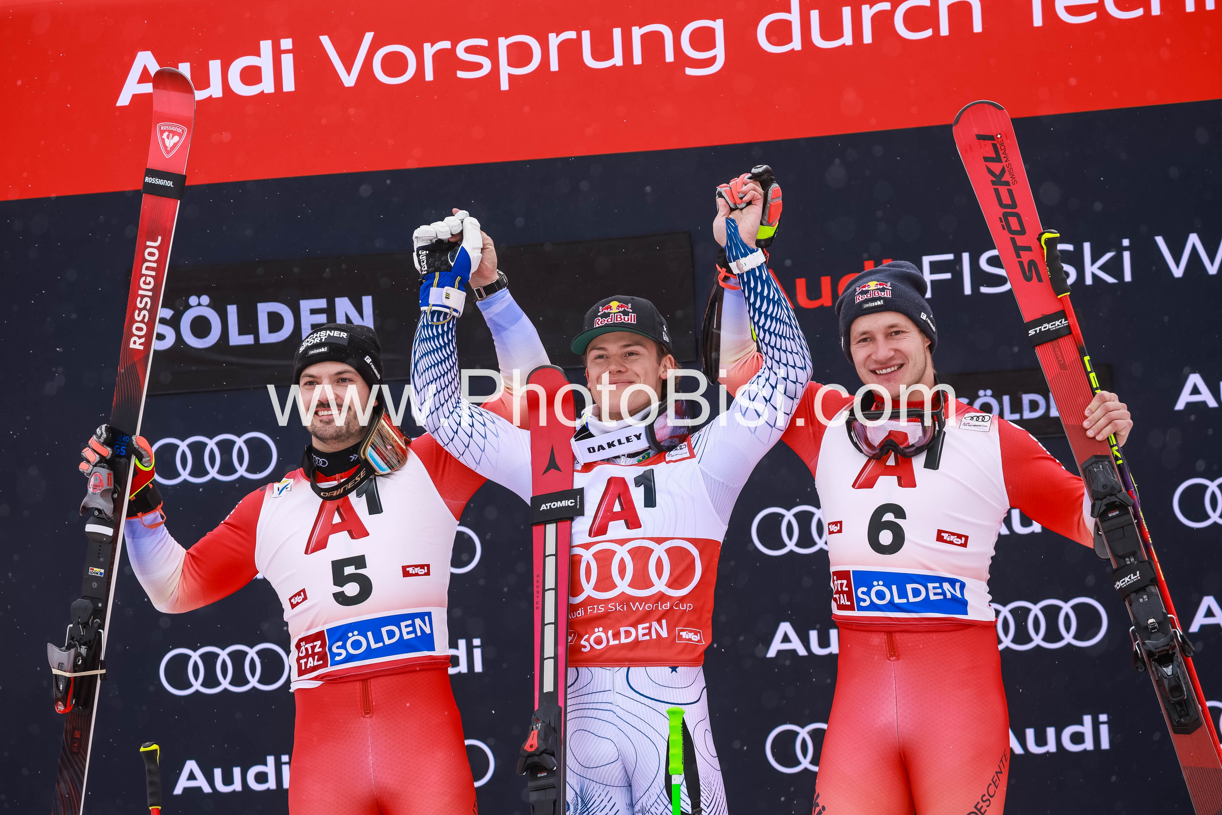 Audi FIS Ski World Cup 2027
Men’s Giant Slalom - Soelden (AUT)
2026 October - 25 Sunday - 
04PINHEIRO BRAATHEN LucasBRA
05MEILLARD LoicSUI
06ODERMATT MarcoSUI