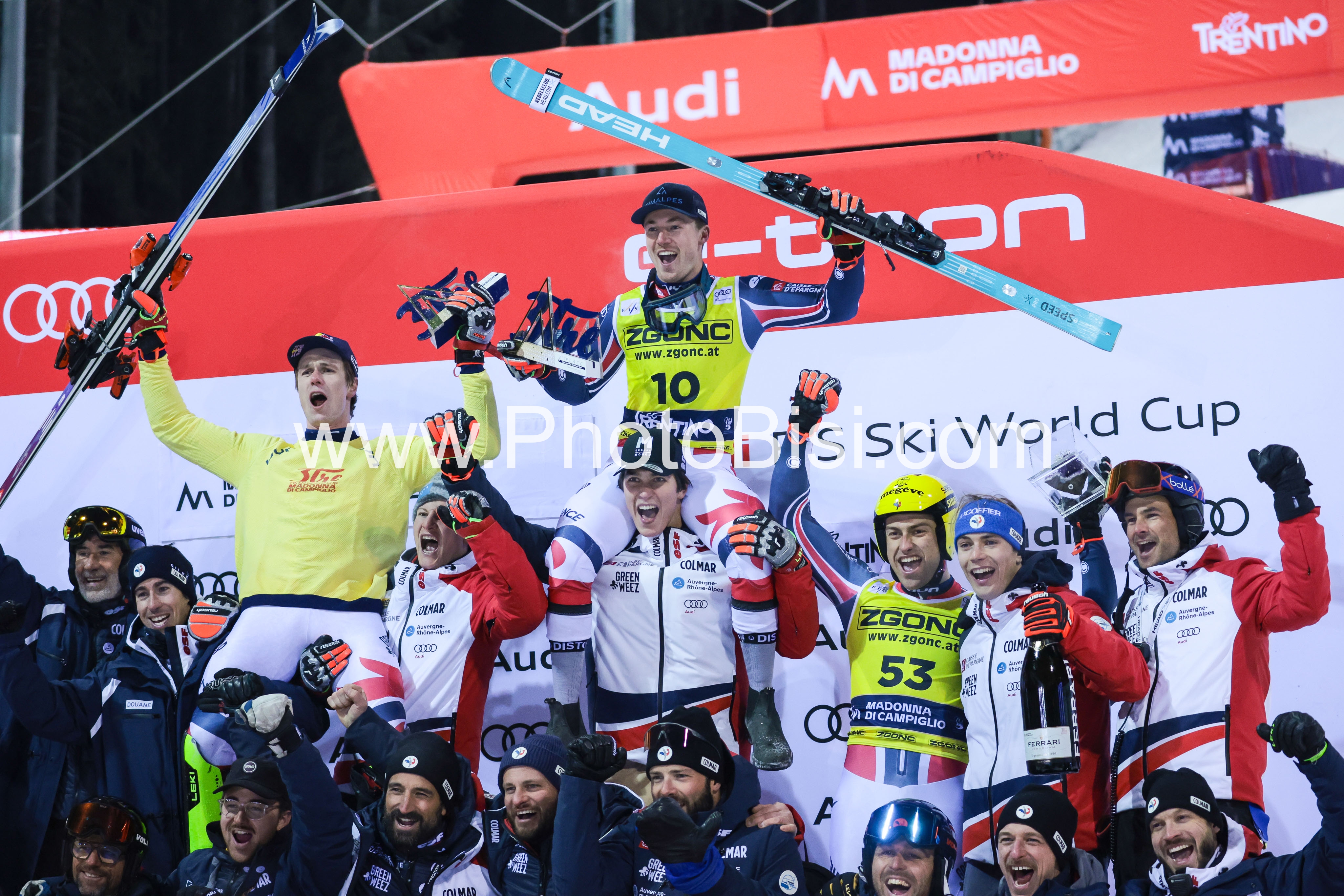 FIS Ski World Cup 2025-2026 -
Men’s Slalom - Madonna di Campiglio (ITA)
07/01/26
NOEL Clement (FRA)
RASSAT Paco (FRA)