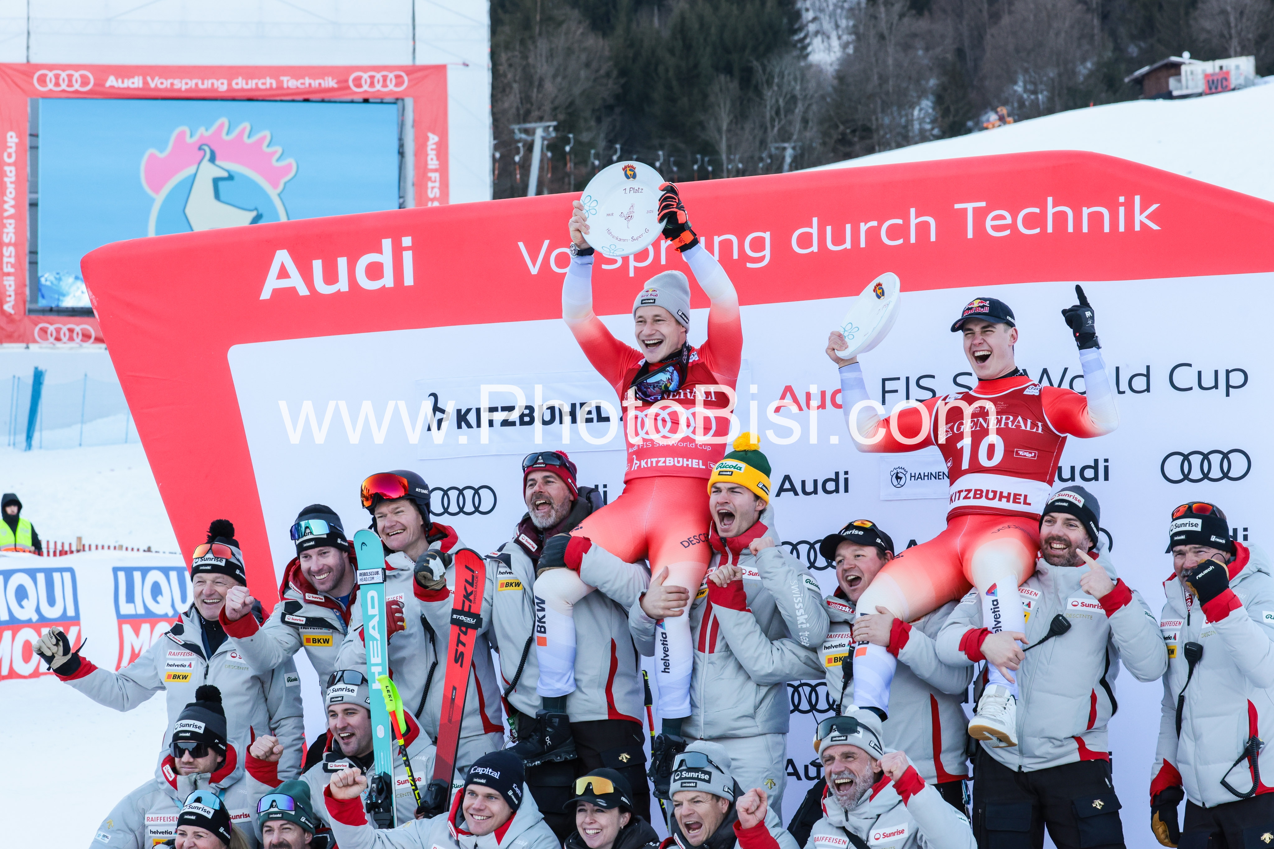 FIS Ski World Cup 2025-2026 -
Men’s World Cup SUPER G Kitzbühel (AUT)
23/01/26
ODERMATT Marco (SUI)
von ALLMEN Franjo (SUI)