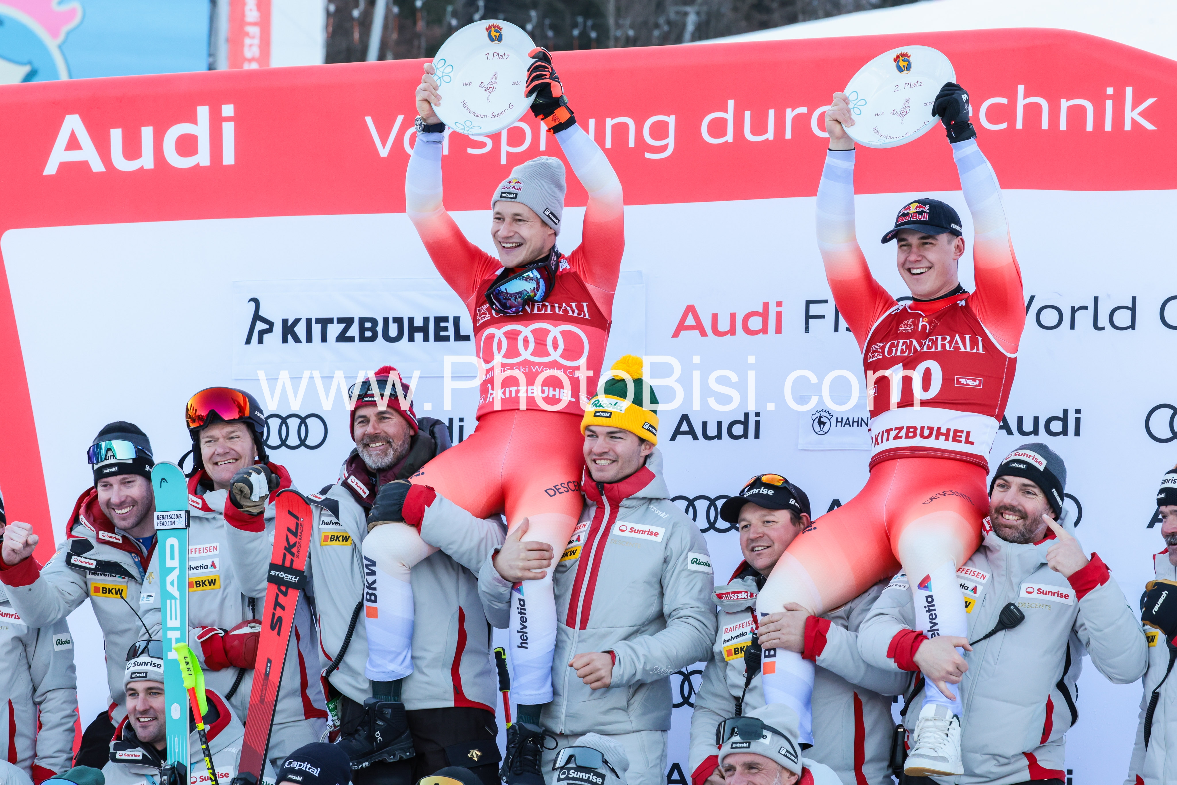 FIS Ski World Cup 2025-2026 -
Men’s World Cup SUPER G Kitzbühel (AUT)
23/01/26
ODERMATT Marco (SUI)
von ALLMEN Franjo (SUI)